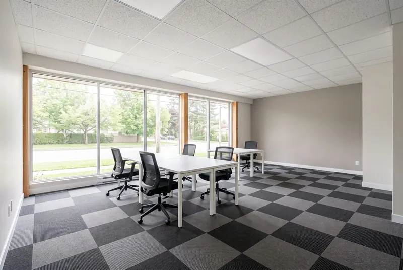 Carpet tile in an office